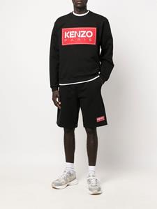 Kenzo Shorts met logopatch - Zwart