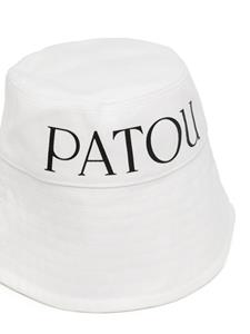 Patou Vissershoed met logoprint - Wit