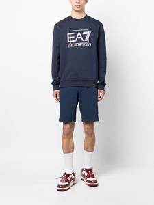 Ea7 Emporio Armani Jersey shorts - Blauw