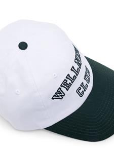Sporty & Rich Honkbalpet met geborduurd logo - Wit