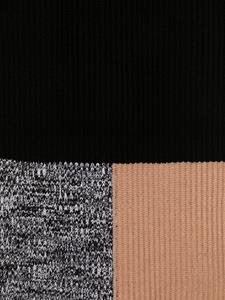 JOSEPH Sjaal met colourblocking - Zwart