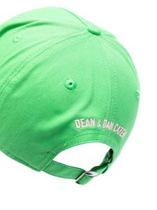 Dsquared2 Honkbalpet met geborduurd logo - Groen