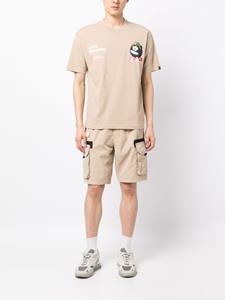 AAPE BY *A BATHING APE Shorts met elastische taille - Bruin