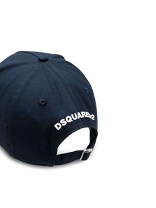 Dsquared2 Honkbalpet met geborduurd logo - Blauw
