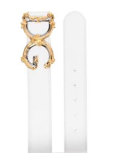 Dolce & Gabbana Riem met barok logo - Wit