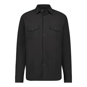 Floris Duetz  Memphis Overshirt Shirtjacket Zwart