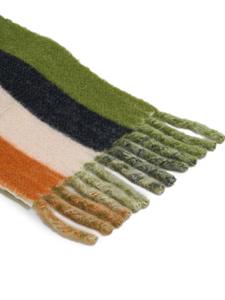 Marni Sjaal met geborduurd logo - Groen