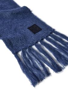 Off-White Gebreide sjaal - Blauw