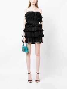 Acler Elsher strapless mini-jurk - Zwart
