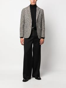 Giorgio Armani Blazer met enkele rij knopen - Zwart