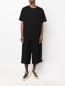 Yohji Yamamoto Cropped pantalon - Zwart