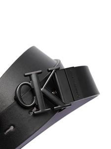 Calvin Klein Jeans Riem met logogesp - Zwart