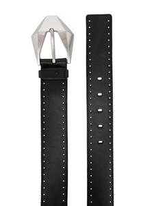 Ports 1961 Leren riem - Zwart