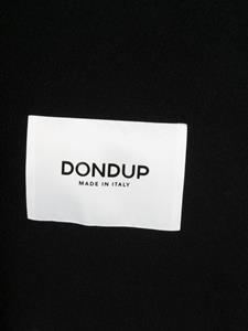 DONDUP Sjaal met logopatch - Zwart