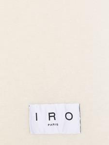 IRO Sjaal met logopatch - Wit