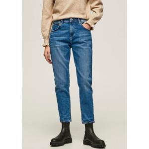Pepe jeans Rechte jeans tapered Violet, hoge taille