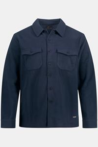 JP1880 Businesshemd Hemd Overshirt Langarm Fleece