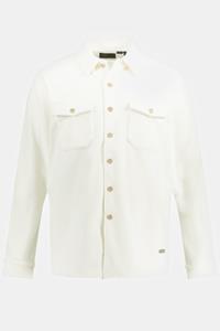 JP1880 Businesshemd Hemd Overshirt Langarm Fleece