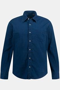 JP1880 Businesshemd Hemd Langarm Jeans Optik Kentkragen Modern Fit