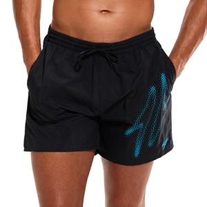 Speedo Hyper Boom Logo 40 cm Schwimmshorts für Herren Schwarz/Blau