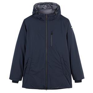 Schott Parka met ritssluiting, gematelasseerde voering en kap