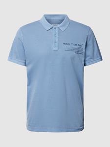 Tom Tailor Poloshirt met labelprint