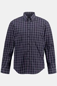 JP1880 Businesshemd Karohemd Langarm Buttondown-Kragen Modern Fit