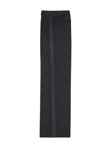 Saint Laurent Smoking pantalon met wijde pijpen - Zwart