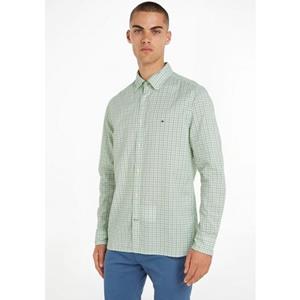 Tommy Hilfiger Overhemd met lange mouwen NATURAL SOFT GRID CHK SF SHIRT in geruite look