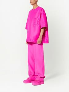 Valentino Pantalon van scheerwol - Roze