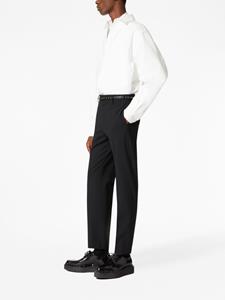 Valentino Pantalon van scheerwol - Zwart