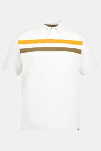 STHUGE Poloshirt STHUGE Poloshirt Piqué Halbarm Ringel bis 8 XL