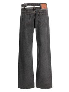 Y/Project Jeans met riem - Grijs