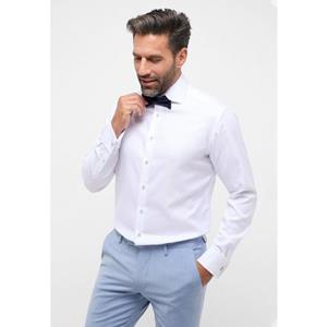 ETERNA Mode GmbH MODERN FIT Hemd in weiß unifarben