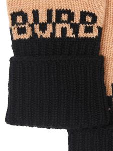 Burberry Intarsia handschoenen - Beige