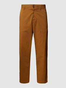 Boss Orange Chino met labelpatch, model 'Statum'