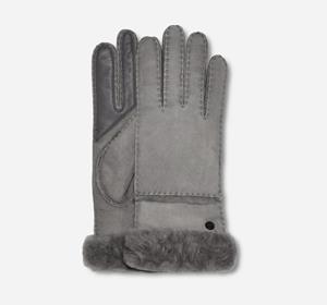 Ugg Seamed Tech Handschoenen voor Dames in Grey  Shearling