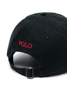 Polo Ralph Lauren Pet met geborduurd logo - Zwart