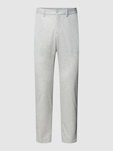 s.Oliver Stoffhose Slim: Joggsuit-Hose aus Stretch-Jersey Durchzugkordel