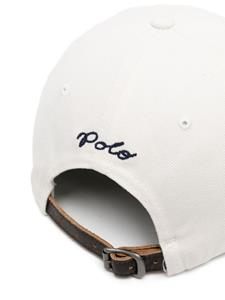 Polo Ralph Lauren Pet met geborduurd logo - Wit