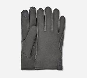 Ugg Leren handschoen met Clamshell-logo in Grey  Leder