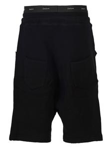 Yohji Yamamoto Shorts met logoband - Zwart