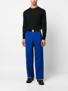 Versace Pantalon met wijde pijpen - Blauw