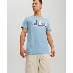 Jack & Jones Jack&Jones Logan Tee SS Crew Neck BLAUW 