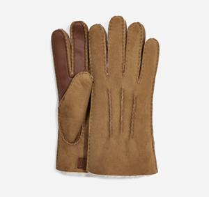Ugg Contrast Sheepskin Handschoenen voor Heren in Brown  Shearling