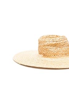 Ruslan Baginskiy Fedora hoed met brede rand - Beige