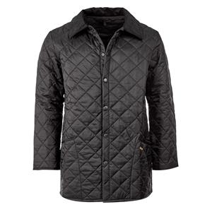 Barbour Herenjas Liddesdale Quilt Black