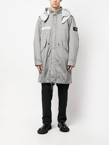 Stone Island Parka met rits - Grijs