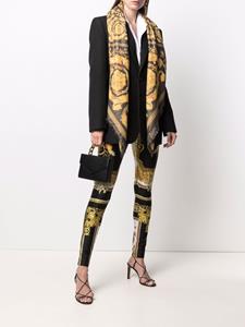 Versace Sjaal met print - Zwart