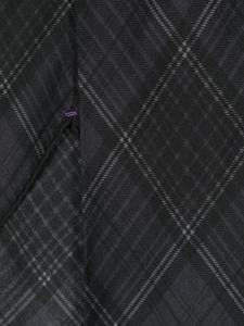 Ralph Lauren Purple Label Geruite stropdas - Zwart